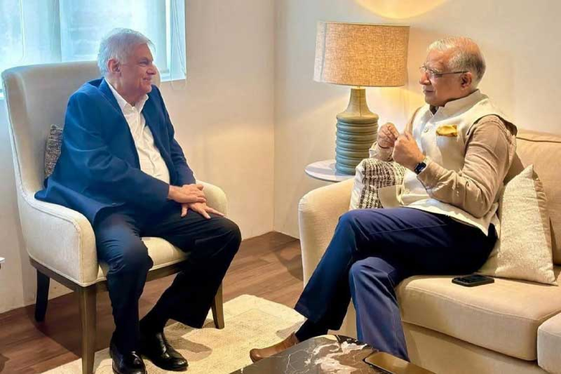 ඉන්දීය මහ කොමසාරිස් හදිසියේම රනිල් හමුවේ !